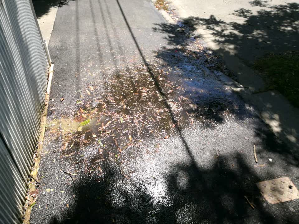 The photograph attached to this water supply report