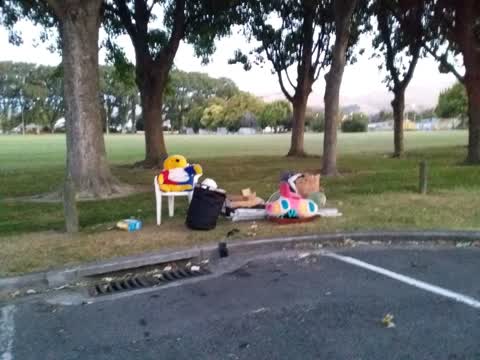 Rubbish/Recycling, a report photo