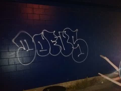 Graffiti, a report photo