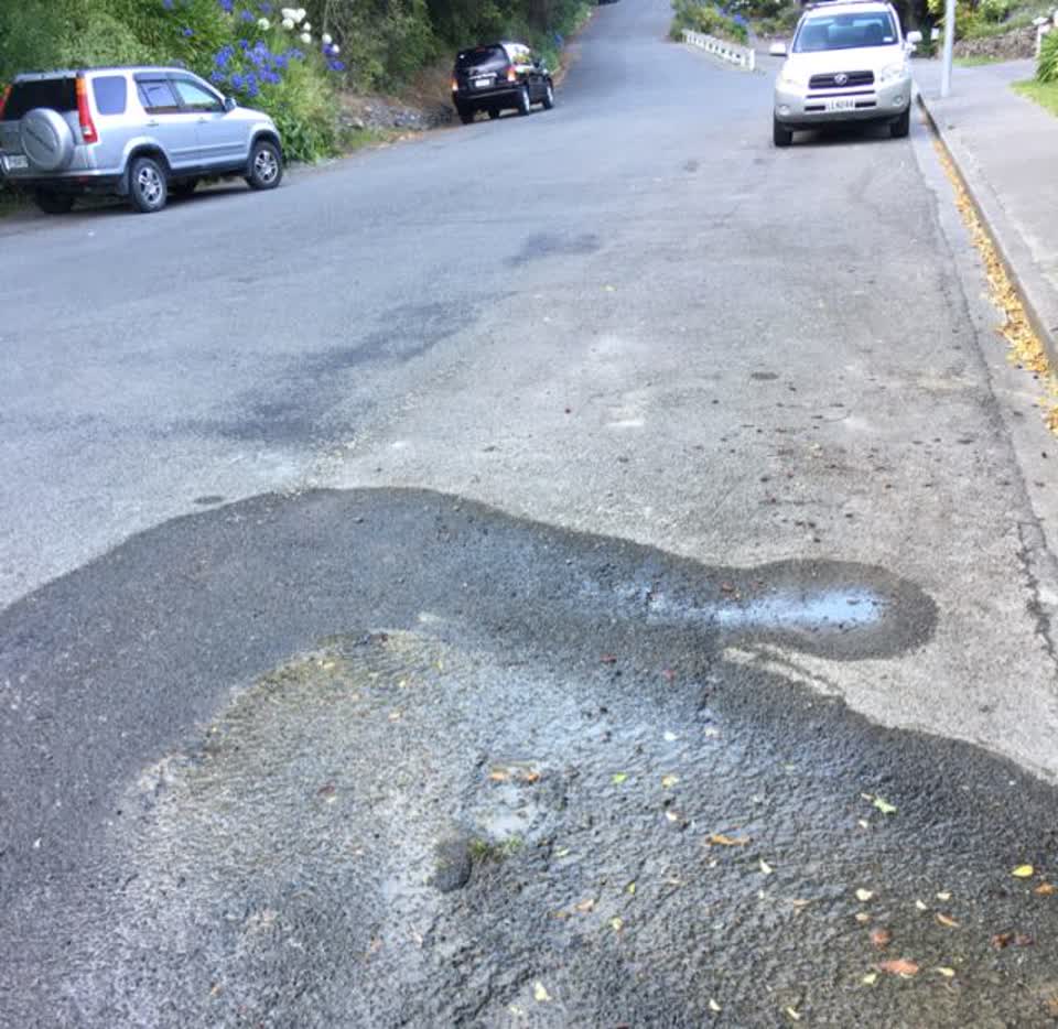 The photograph attached to this water supply report