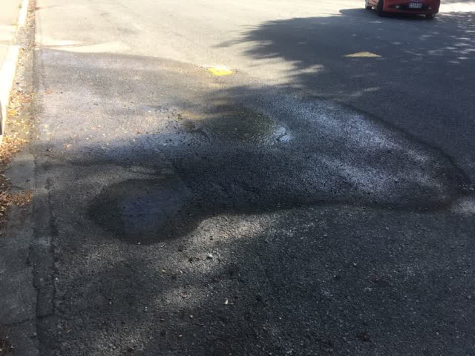 The photograph attached to this water supply report