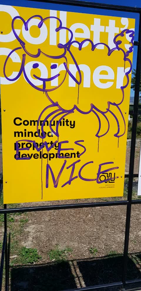 Graffiti, a report photo