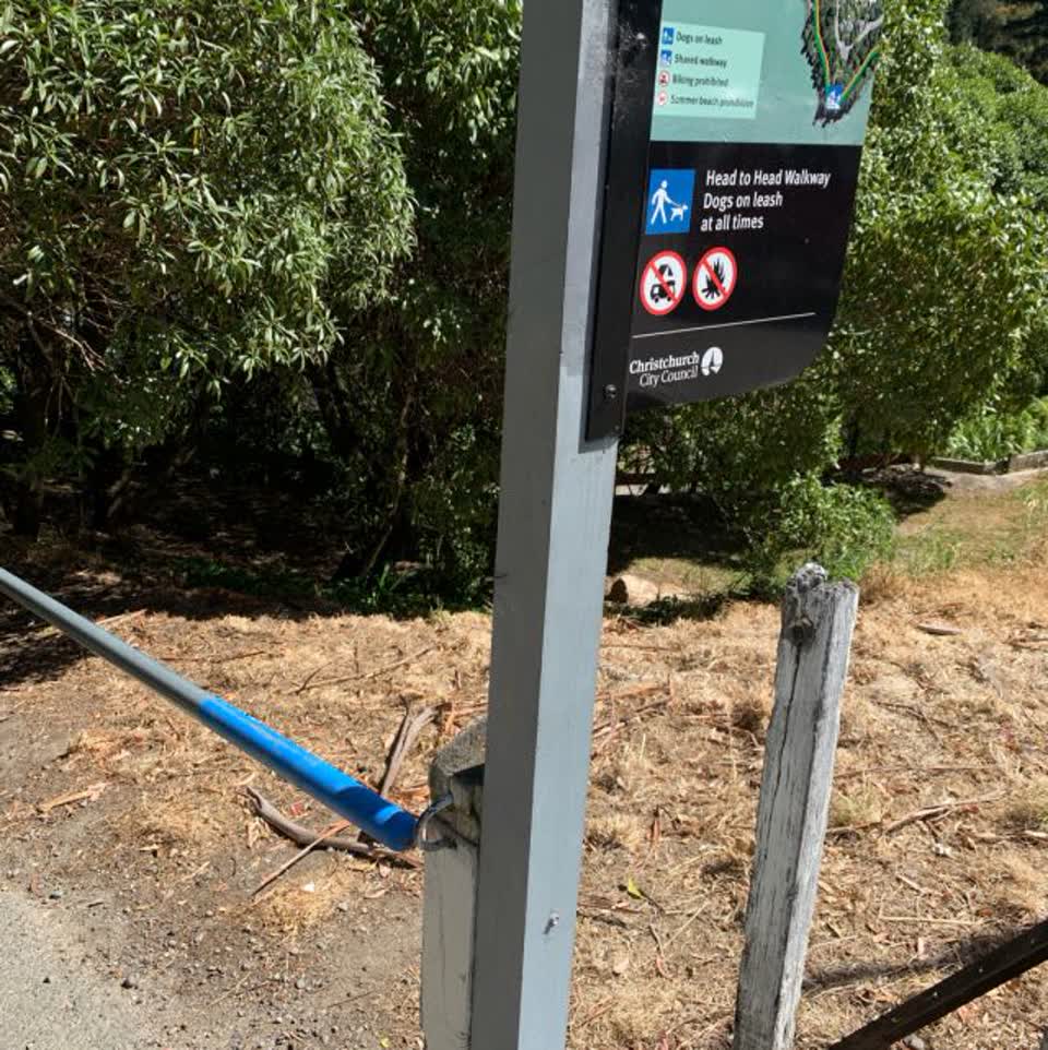 The photograph attached to this parks report