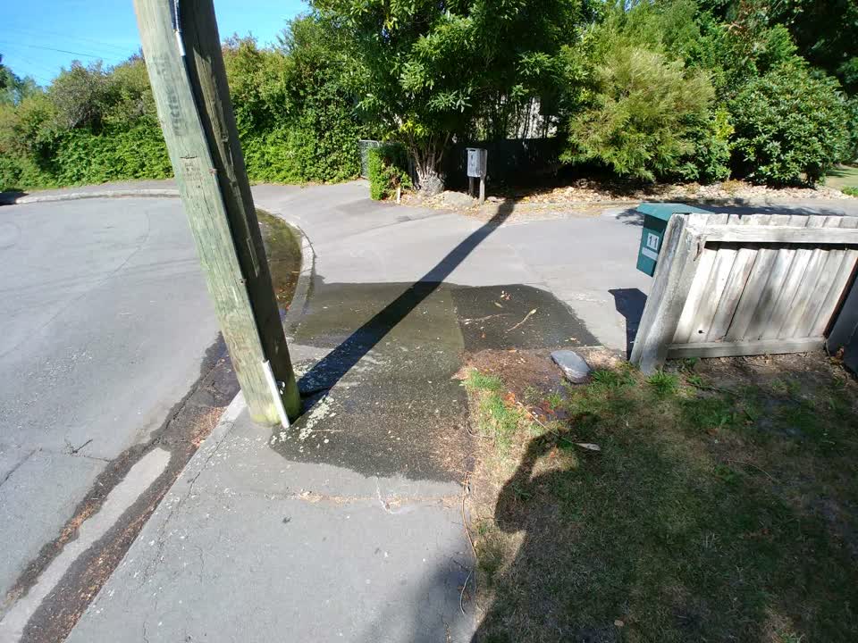The photograph attached to this water supply report