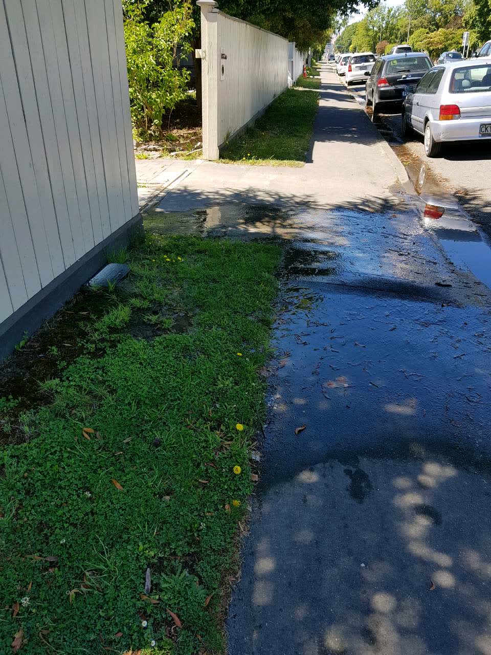 The photograph attached to this water supply report