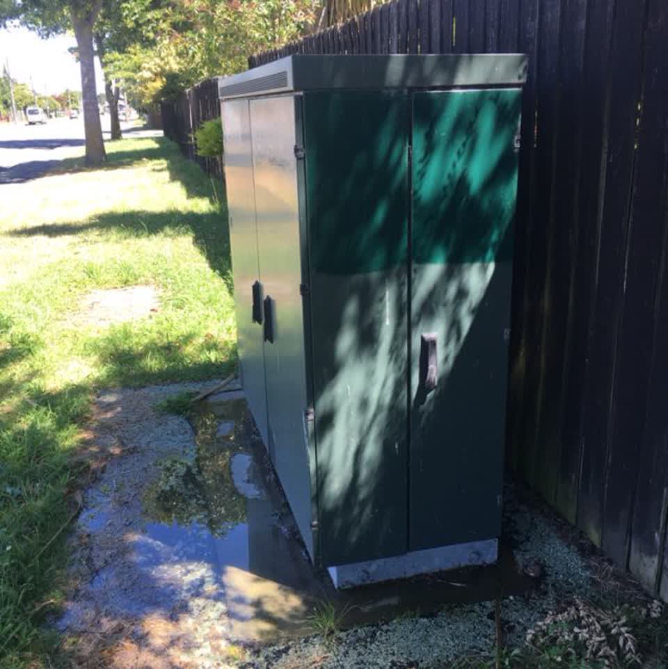 The photograph attached to this water supply report