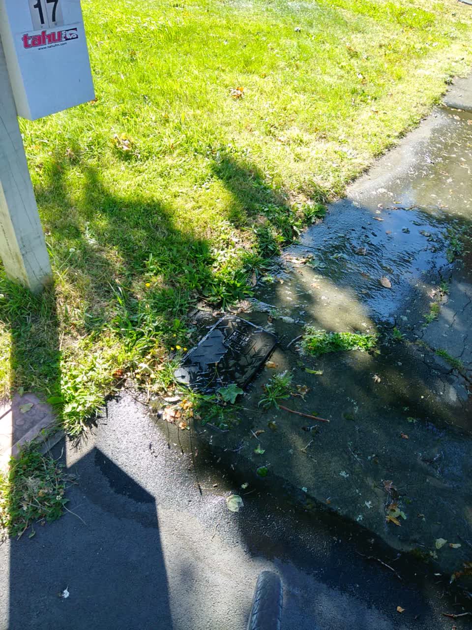 The photograph attached to this water supply report