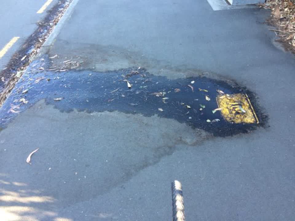 The photograph attached to this water supply report