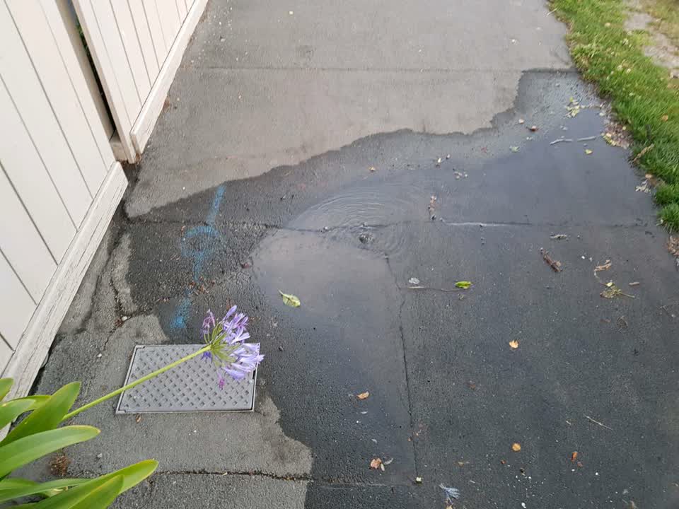 The photograph attached to this water supply report