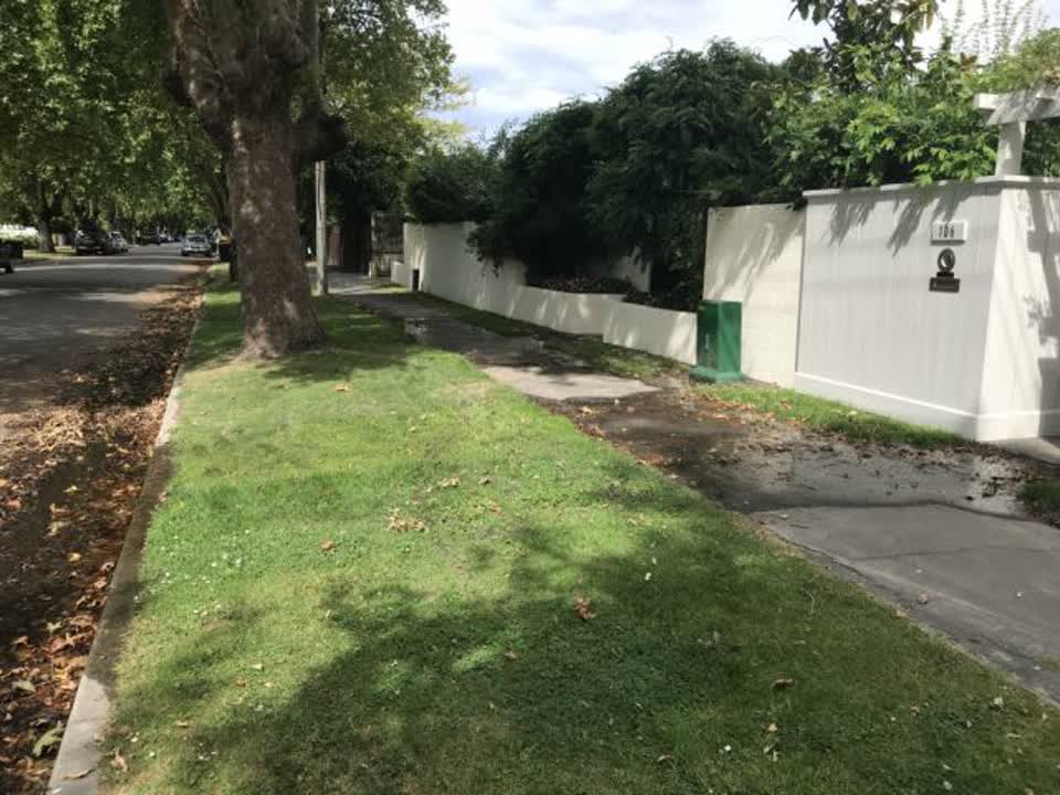 The photograph attached to this water supply report