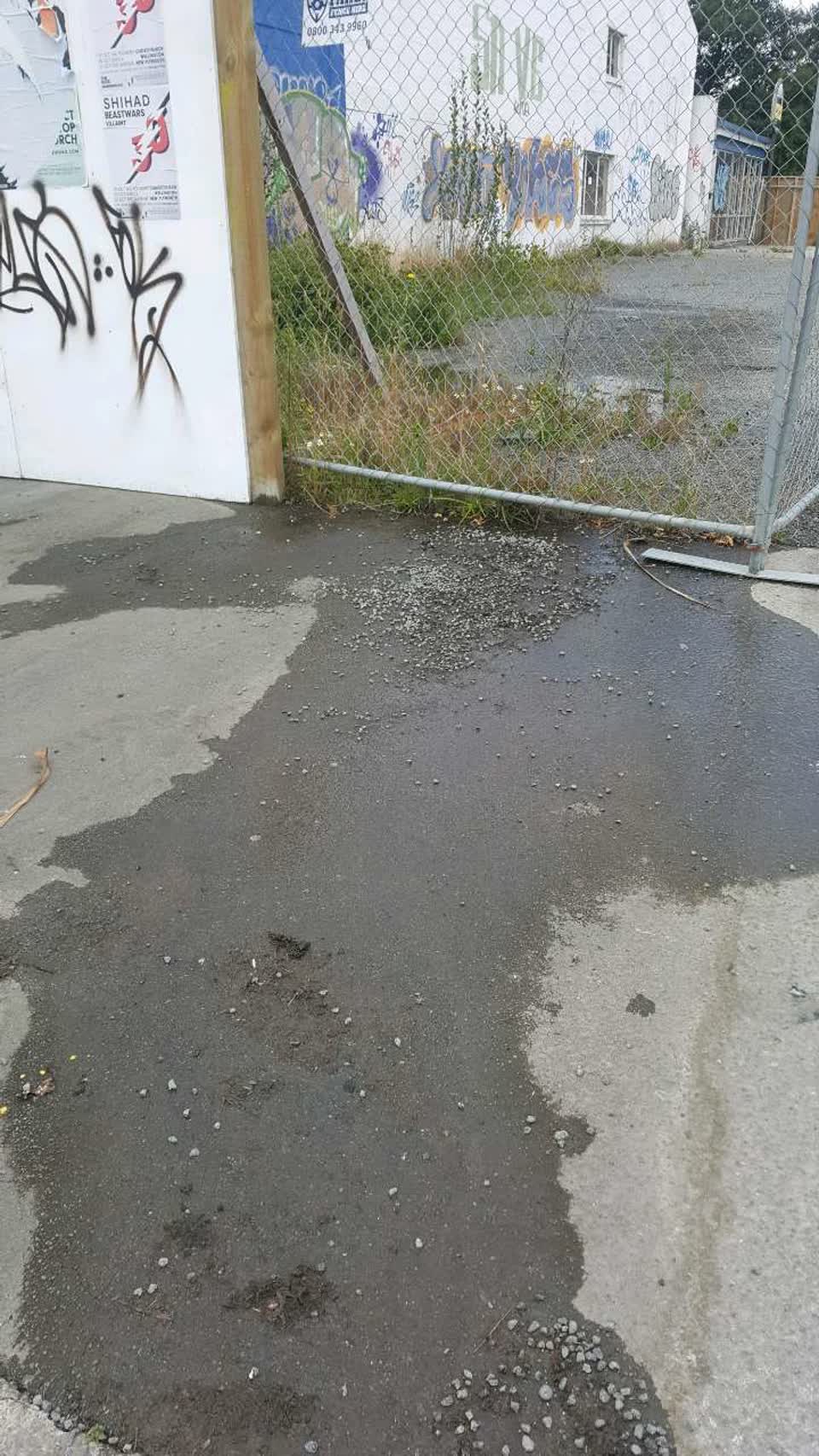 The photograph attached to this water supply report