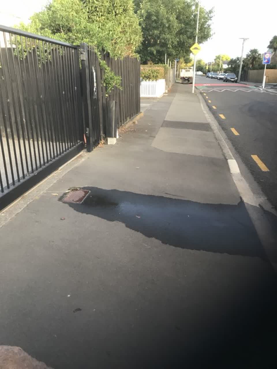 The photograph attached to this water supply report