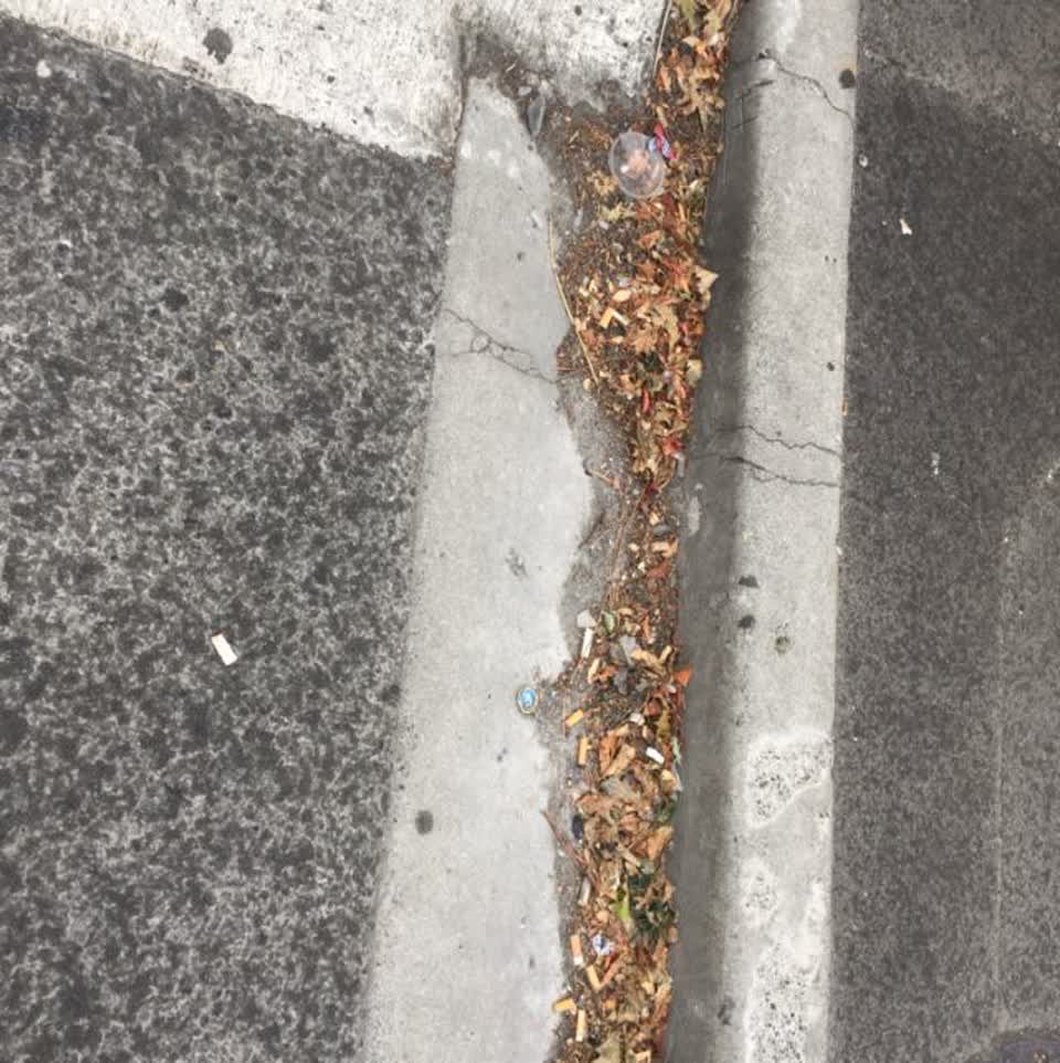 The photograph attached to this wastewater/stormwater report