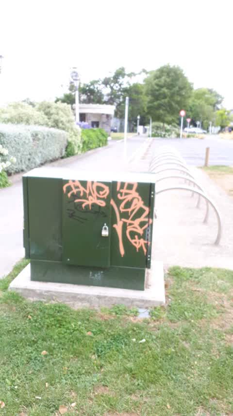 Graffiti, a report photo