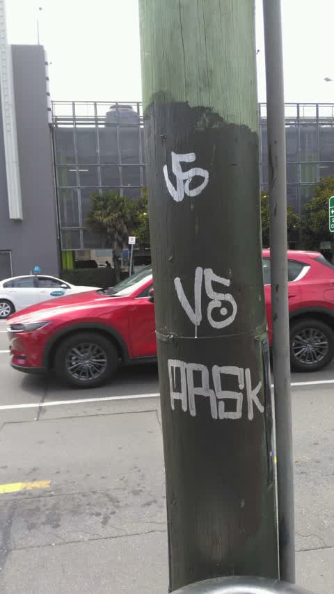 Graffiti, a report photo