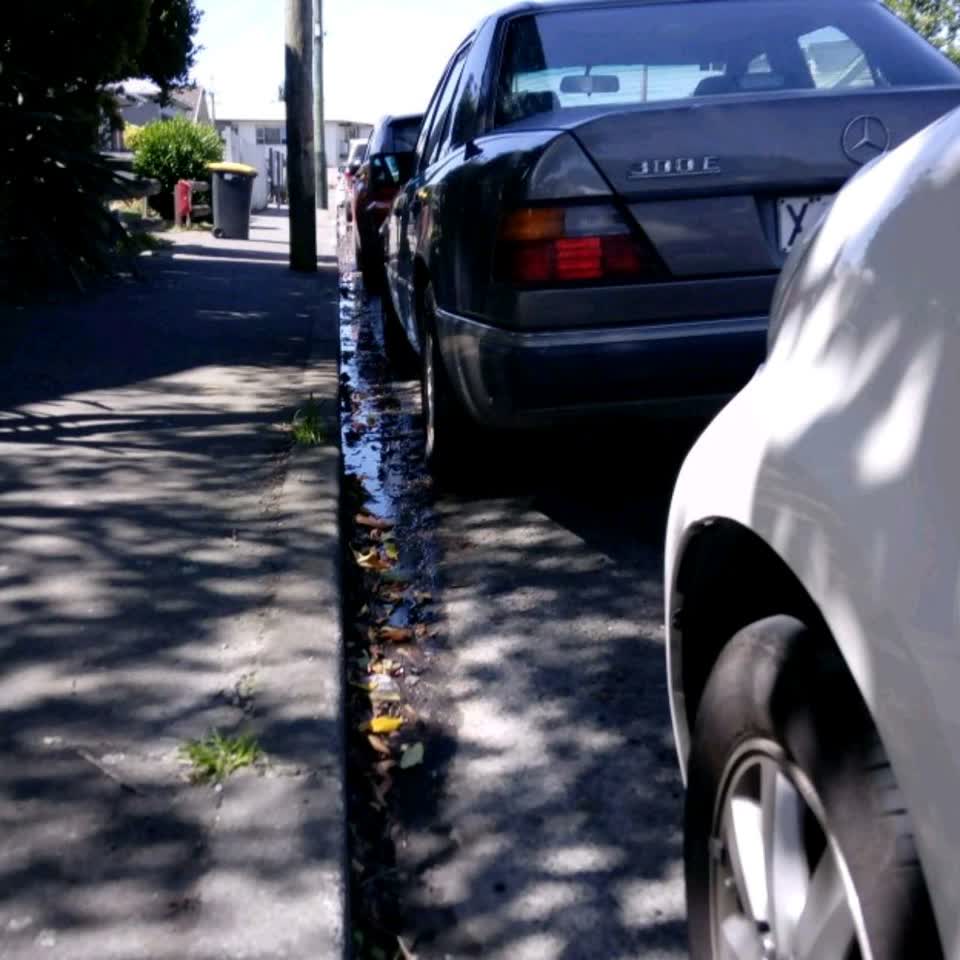 The photograph attached to this wastewater/stormwater report