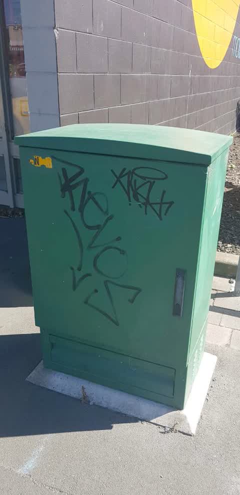 Graffiti, a report photo