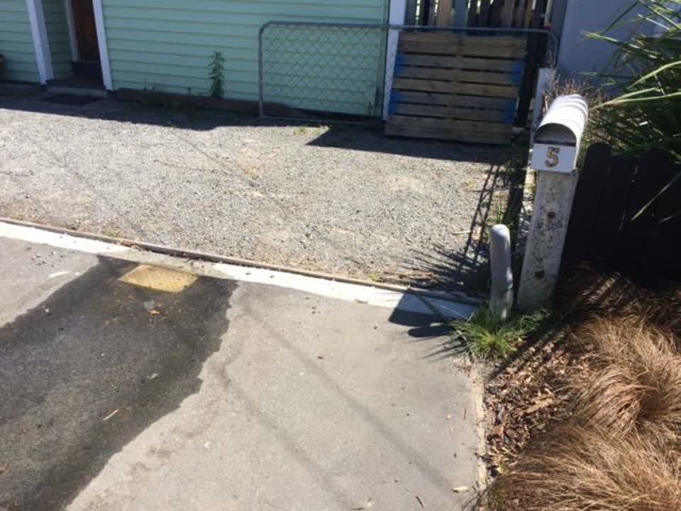 The photograph attached to this water supply report