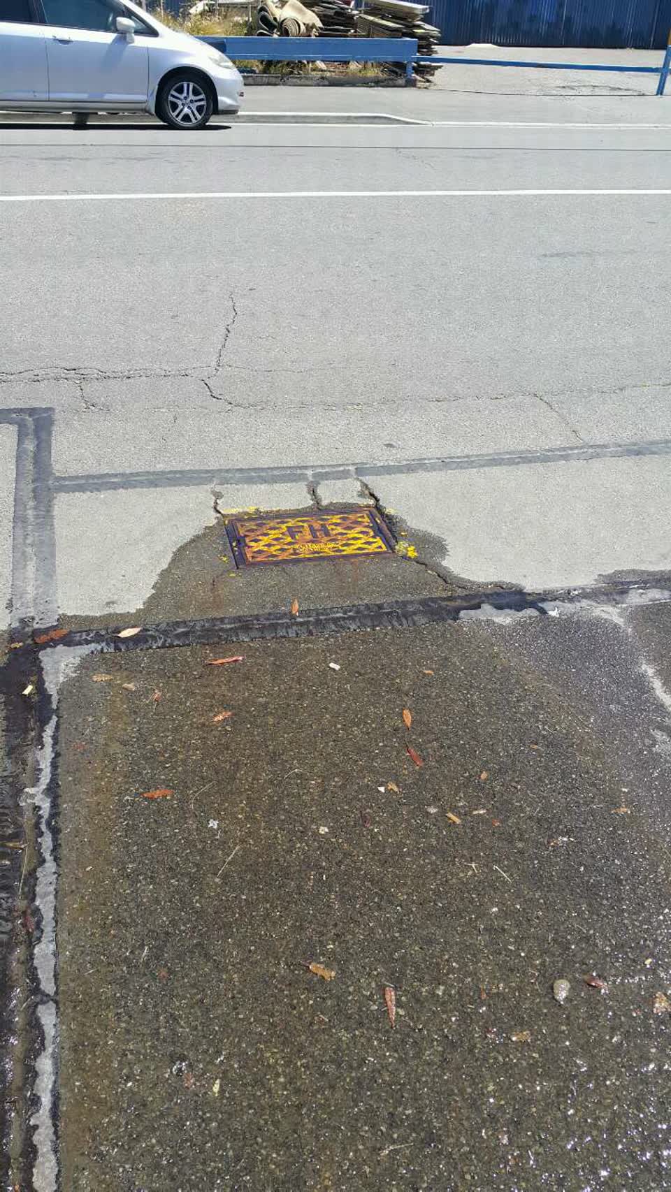 The photograph attached to this water supply report