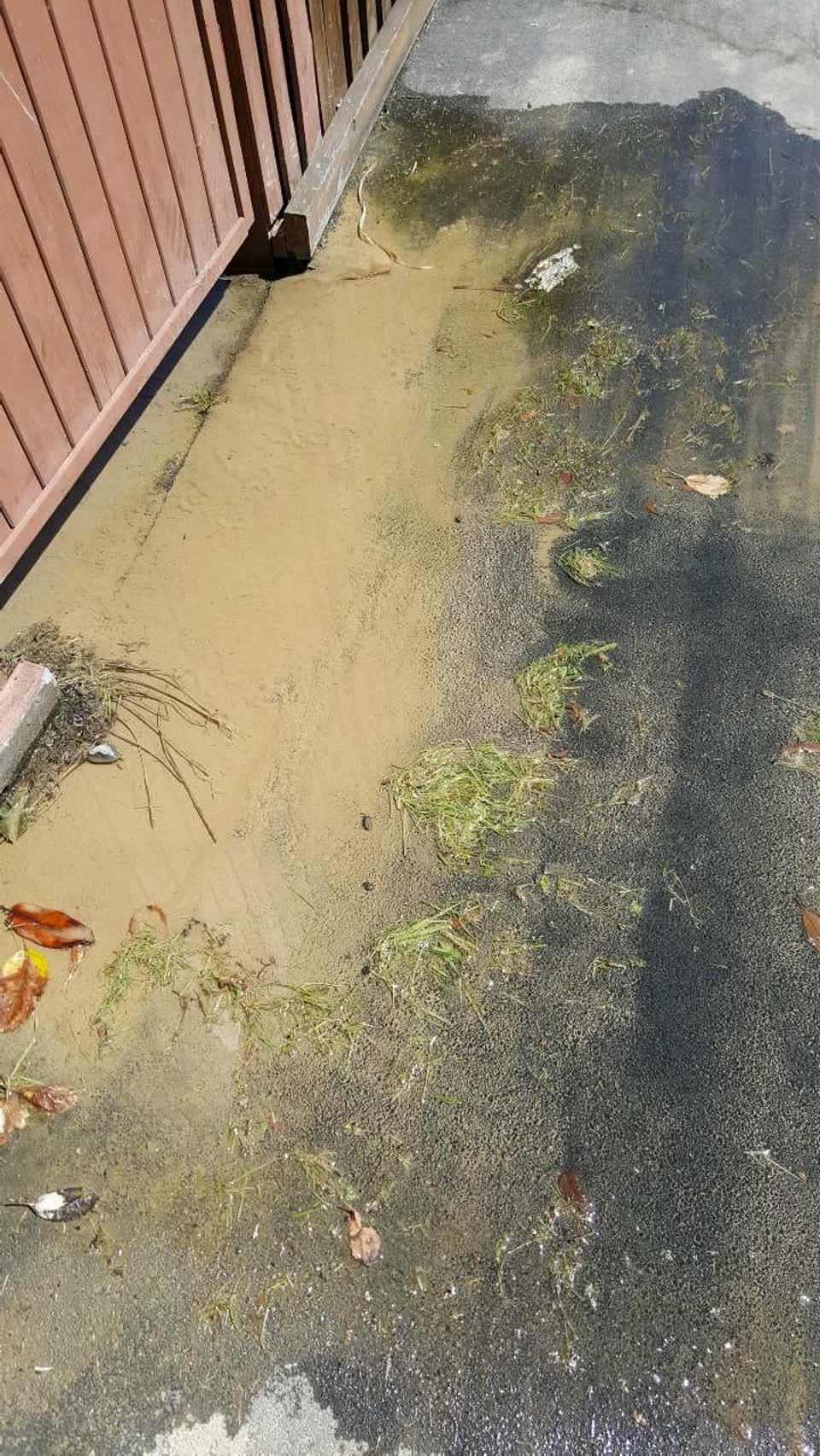 The photograph attached to this water supply report