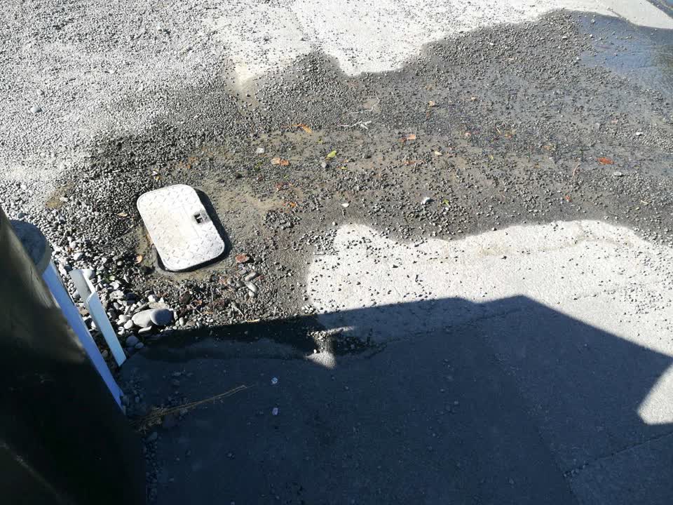The photograph attached to this water supply report
