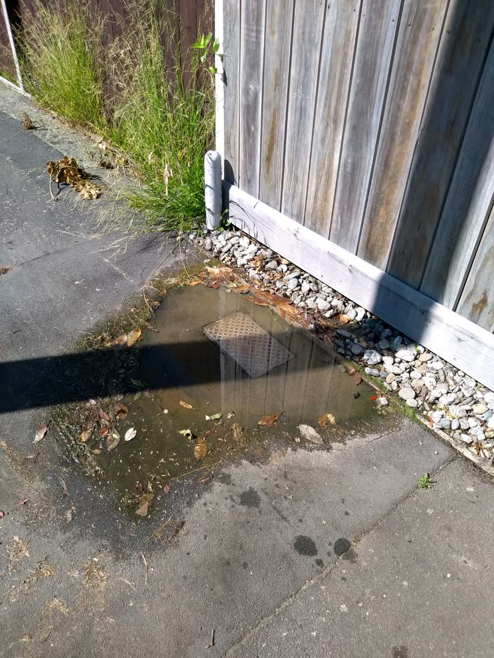 The photograph attached to this water supply report