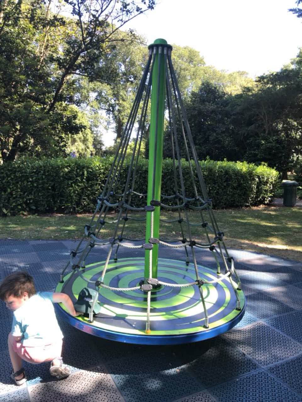 The photograph attached to this parks report