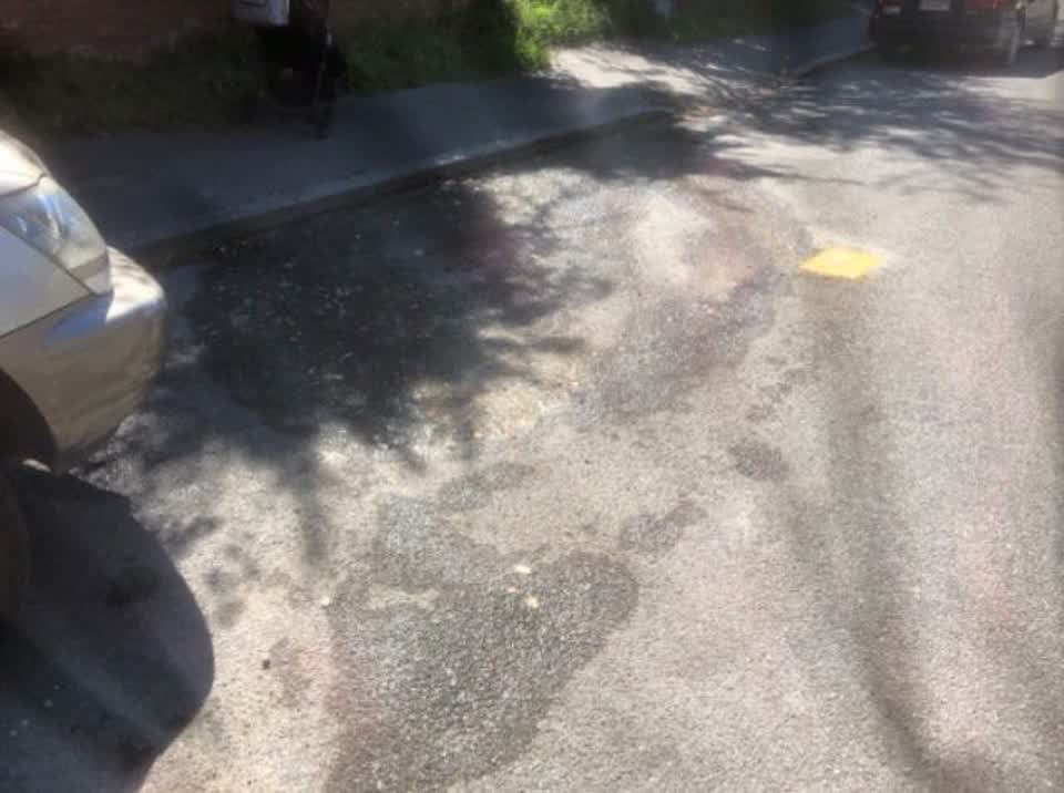 The photograph attached to this water supply report