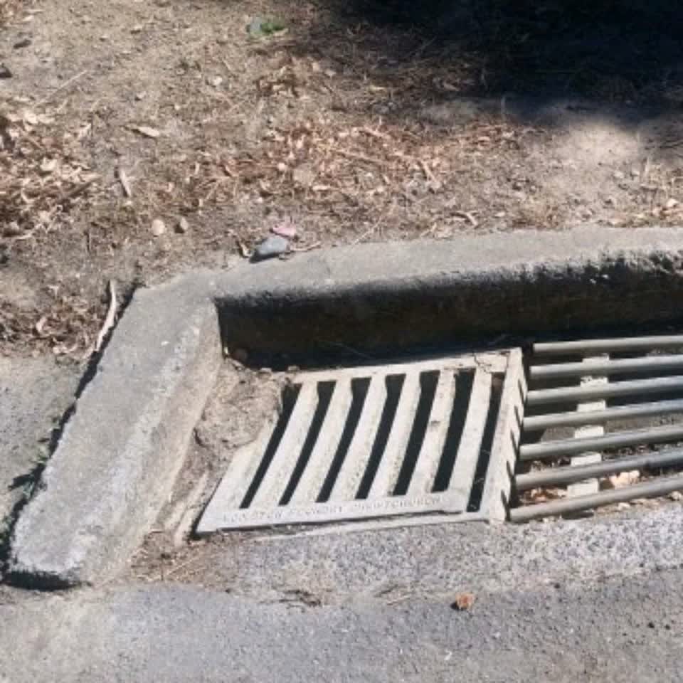 The photograph attached to this wastewater/stormwater report