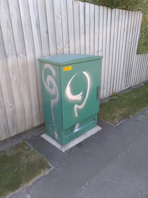 Graffiti, a report photo