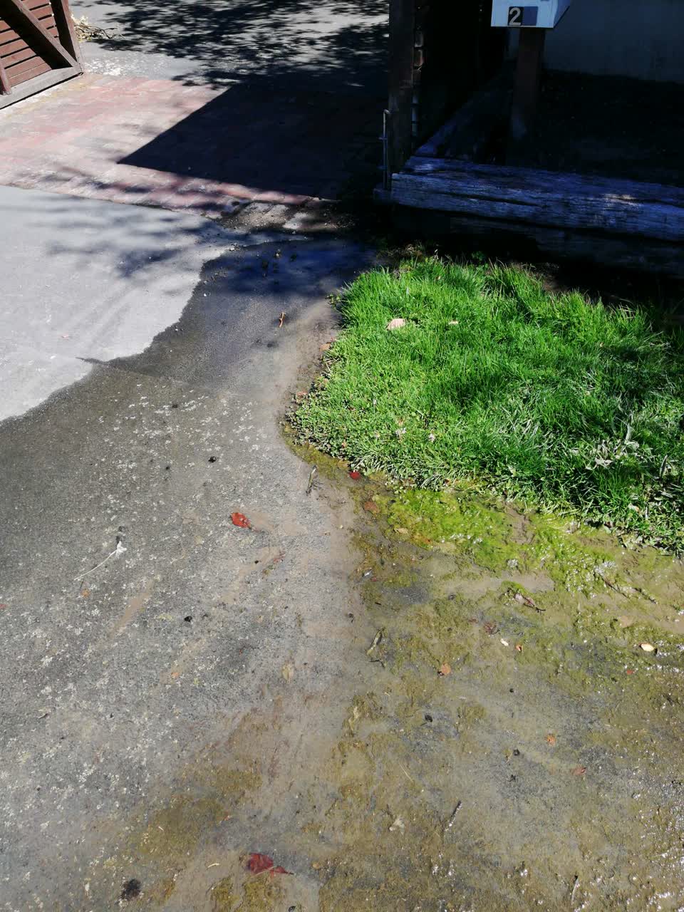The photograph attached to this water supply report