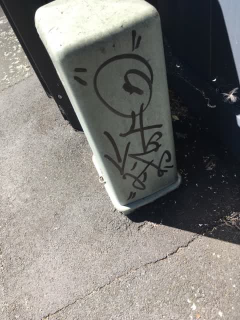 Graffiti, a report photo