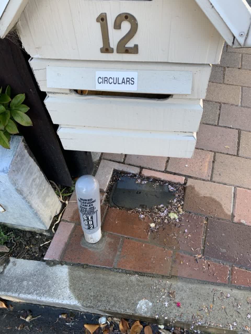 The photograph attached to this water supply report