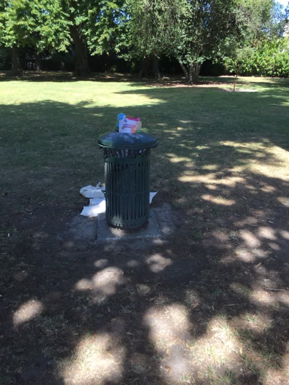 The photograph attached to this parks report