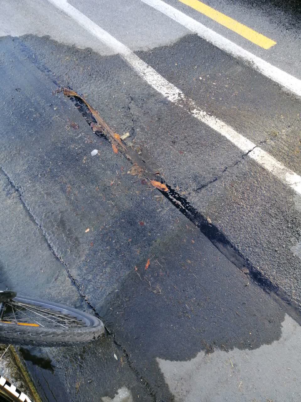 The photograph attached to this water supply report