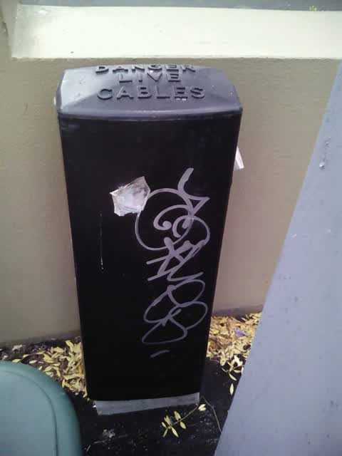 Graffiti, a report photo
