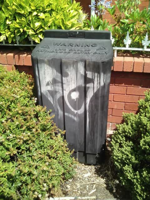 Graffiti, a report photo