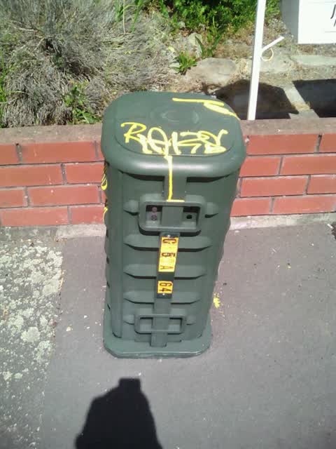 Graffiti, a report photo