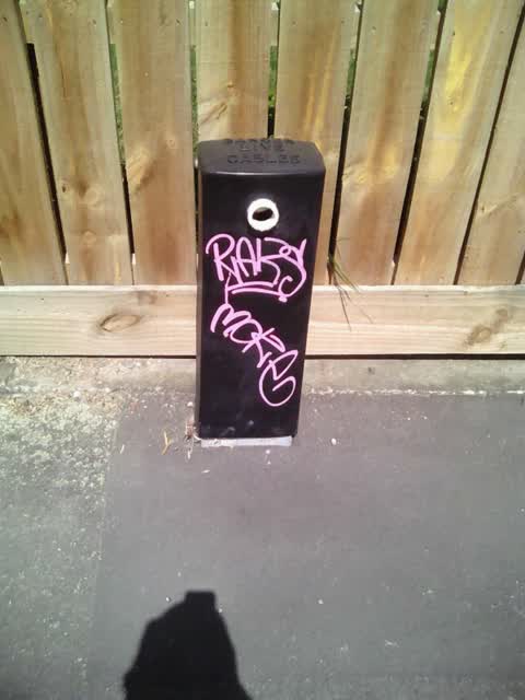 Graffiti, a report photo