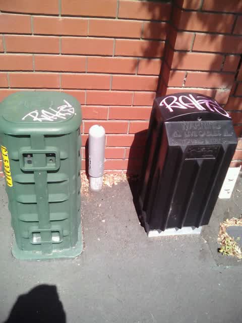 Graffiti, a report photo