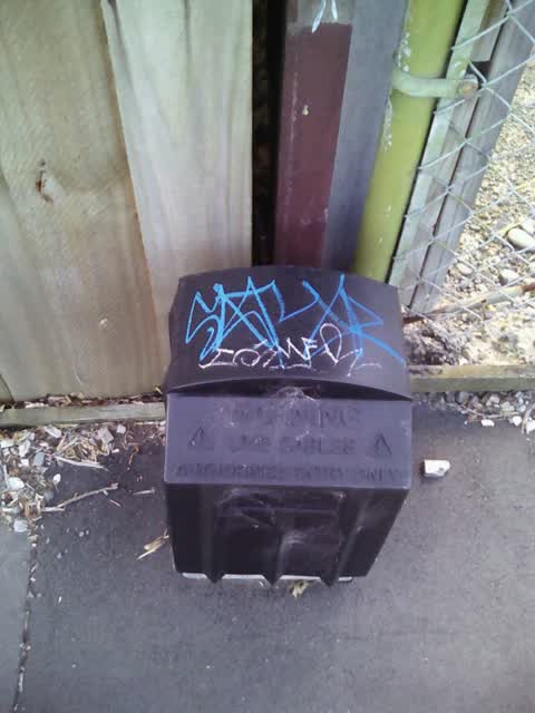 Graffiti, a report photo