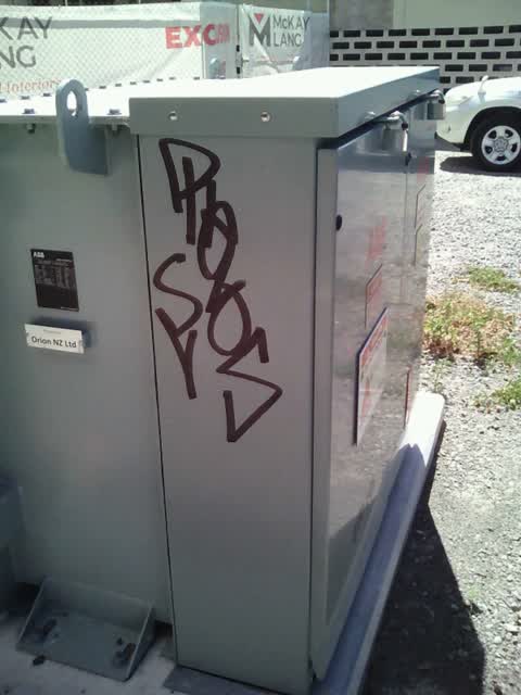 Graffiti — a report photo