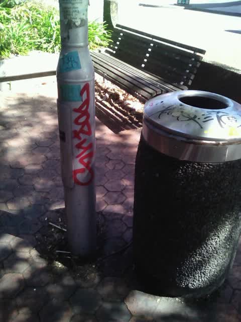 Graffiti, a report photo