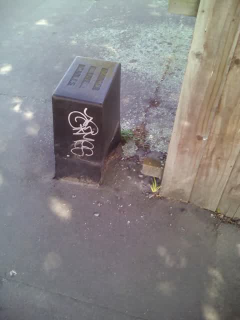 Graffiti, a report photo