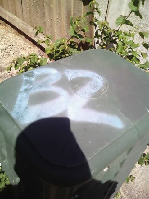 Graffiti, a report photo
