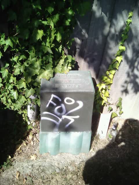 Graffiti, a report photo