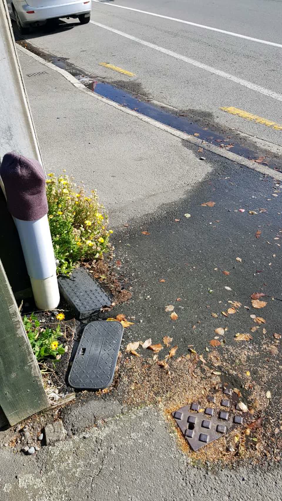 The photograph attached to this water supply report