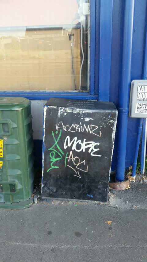 Graffiti, a report photo