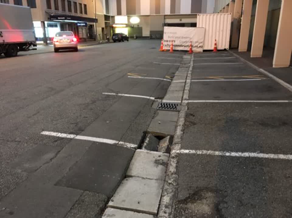 The photograph attached to this wastewater/stormwater report