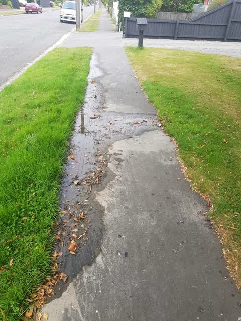 Flooding, a report photo